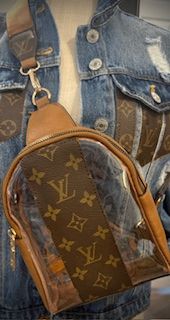 Team Color Clear Stadium Sling - Removable Strap