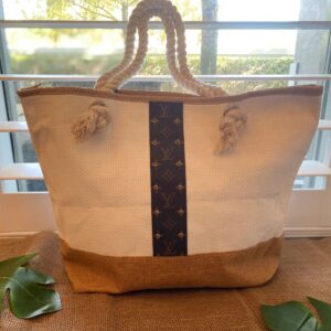 Straw Beach Tote