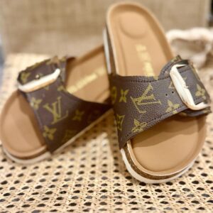 Mono Big Buckle Sandals