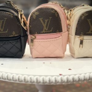 mini backpack charm / keychain