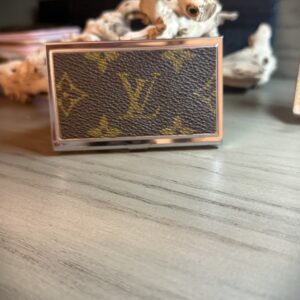 metal business card holder