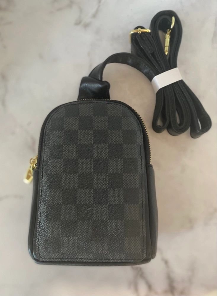 Small Sling Bag - Damier Graphite