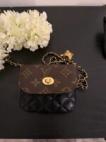 Small LV Adjustable Chain Belt Bag - Image 5