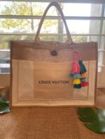 Dustbag Jute Beach Tote