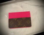 Neon Pink Card Holder