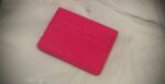 Neon Pink Card Holder - Image 2