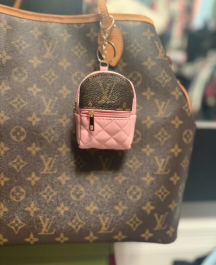 mini backpack charm / keychain