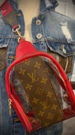 Team Color Clear Stadium Sling - Removable Strap - Image 2