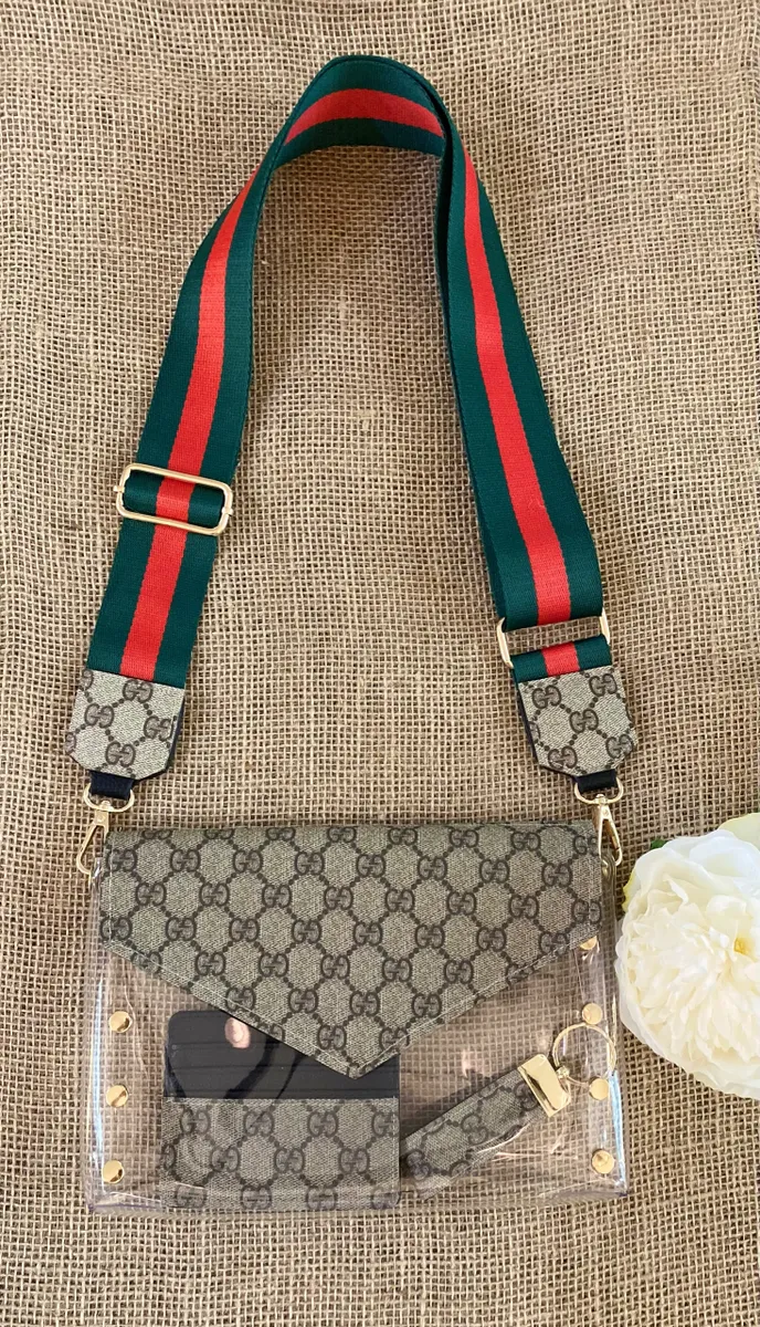 large stadium crossbody with strap